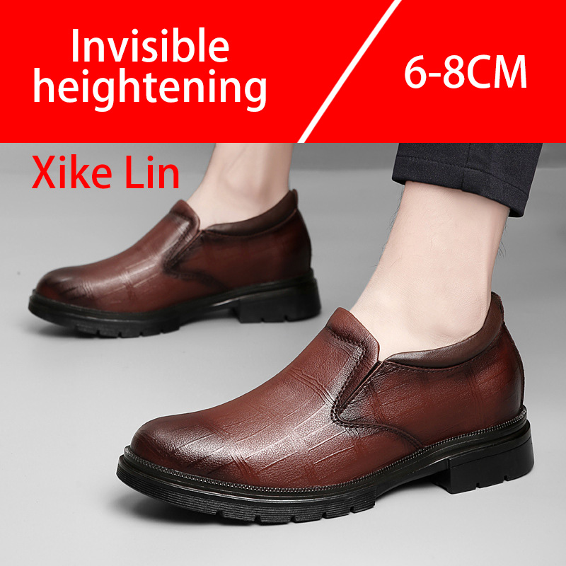 Casual Men's Leather Shoes Com - Men'S Shoes With Height Increase review and price