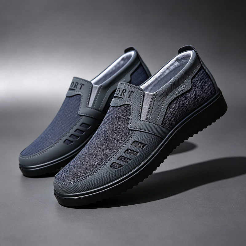 Men Slip‑On Canvas Loafers Bre - Men'S Shoes Hoka Sale review and price