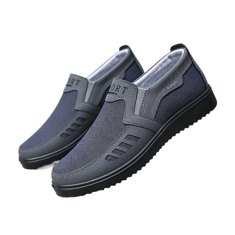 Men Slip‑On Canvas Loafers Bre - Men'S Shoes Hoka Sale review and price